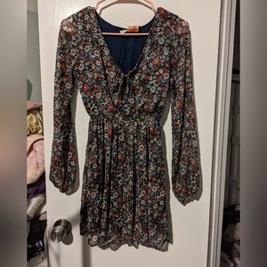 Abercrombie fitch flowery dress XS